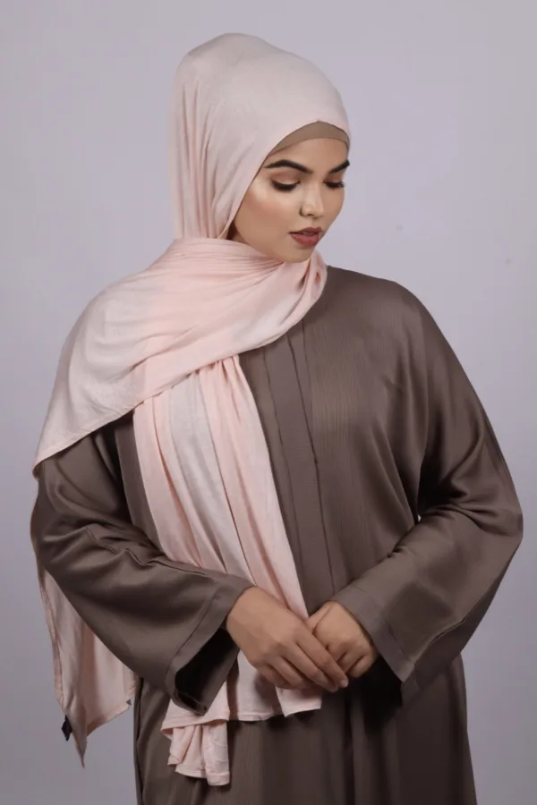 Peachy Classic Jersey Hijab - Image 2