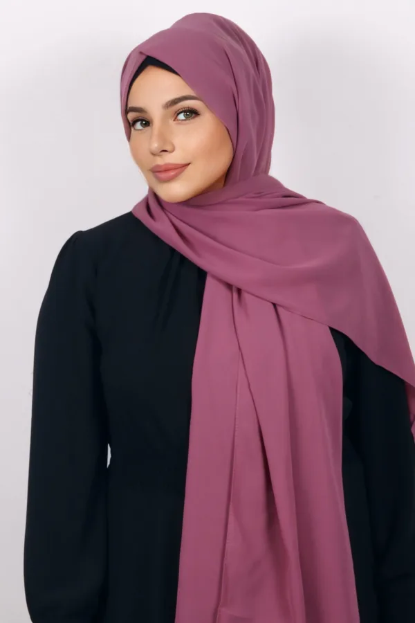 6BCF9D5C-9A9C-472A-B03D-C973805049BF-1.jpeg Berry Rose Supreme Georgette - Image 1