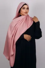 Lotus Blush Medina Silk Hijab - Image 3