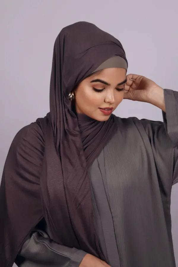 6FC1920D-9B4B-46EF-9C71-DD994B48890A-1.jpeg Choco Cherry Classic Jersey Hijab - Image 1