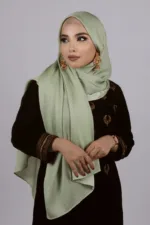 Spring Muna Satin Hijab - Image 2