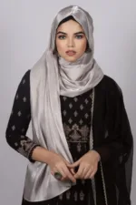 White Gold  Premium Oranza Hijab
