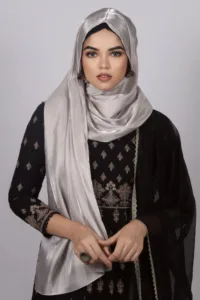 White Gold  Premium Oranza Hijab