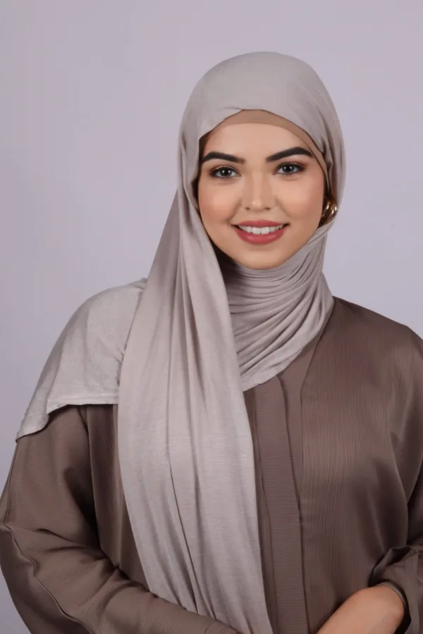 Melange Classic Jersey Hijab - Image 2