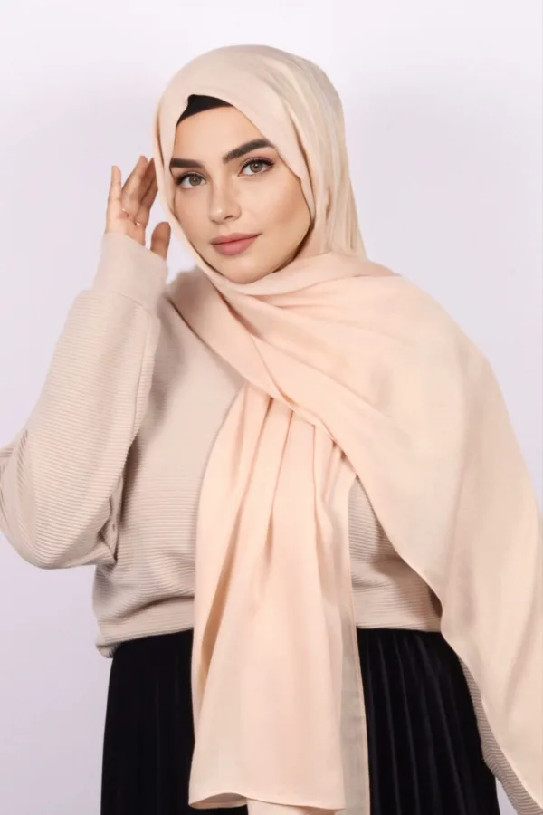 Blush Modal Hijab - Image 2