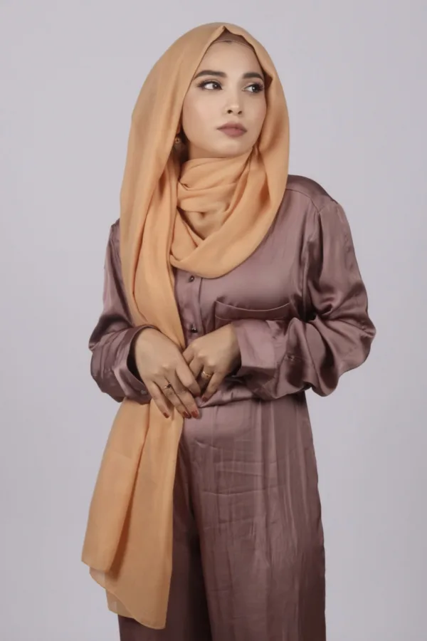 Nude Classic Cotton Hijab - Image 1