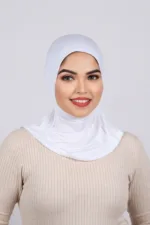 White Ninja Head Cover/ Active wear - Image 3