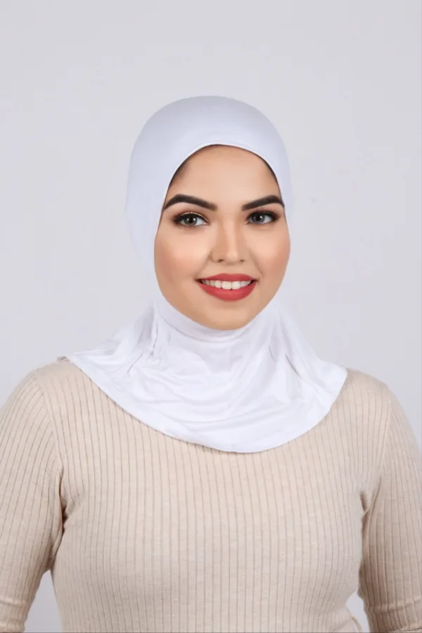 White Ninja Head Cover/ Active wear - Image 3