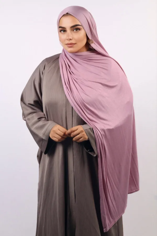 Bubblegum Classic Jersey Hijab - Image 3