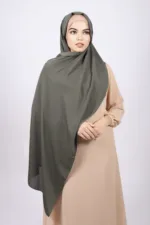 Avocado Korean Chiffon Hijab - Image 2