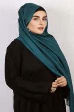 Peacock Shimmer Chiffon Hijab