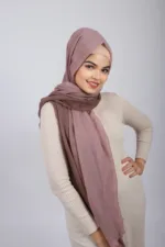 Mississipi Ombre Crinkled Cotton Hijab - Image 2