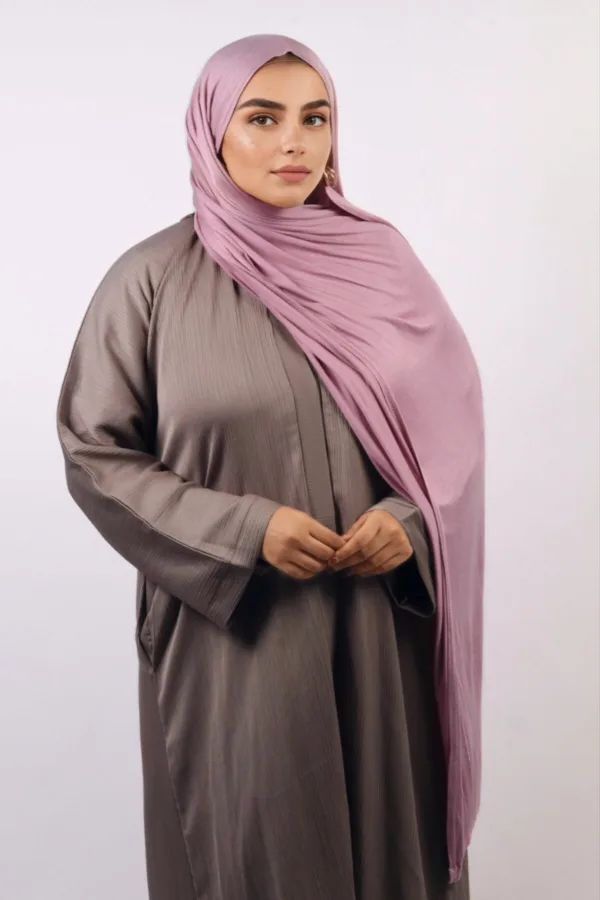 Bubblegum Classic Jersey Hijab - Image 2