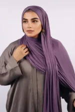 Blackcurrant Classic Jersey Hijab - Image 2