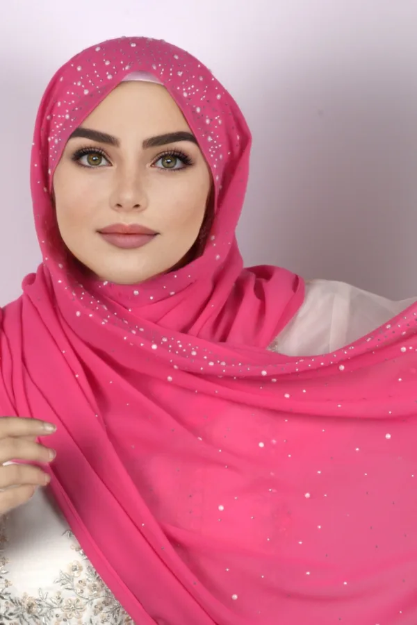 Barbie Moon Drop Chiffon Hijab - Image 2