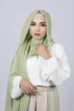 Pistachio Premium Chiffon Hijab