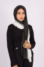 Panda Ombre Crinkled Cotton Hijab - Image 2