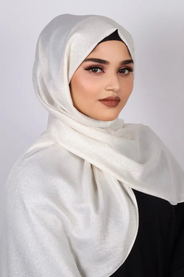 Arjuman Zari Pashmina Hijab - Image 2