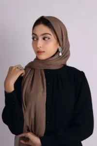 Sand dune Shimmer Chiffon Hijab