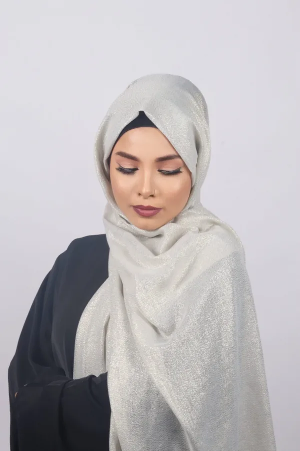 Moonlight Premium Zari Hijab - Image 2
