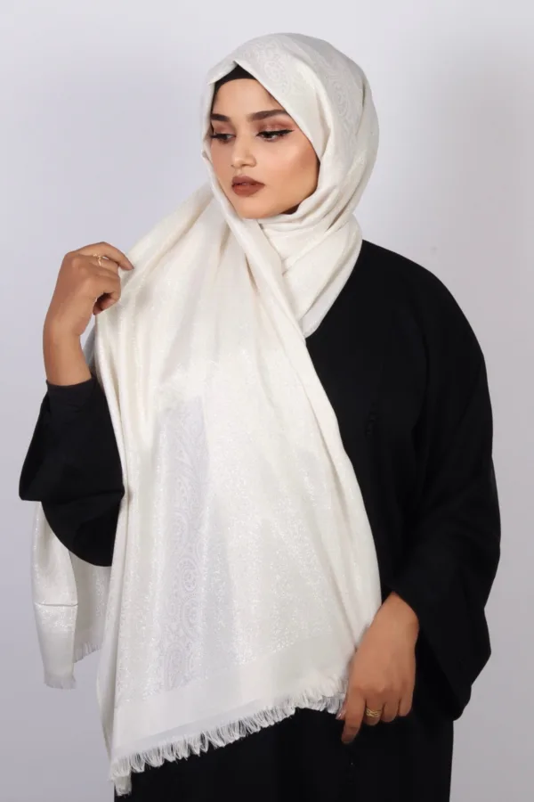 Arjuman Zari Pashmina Hijab - Image 3