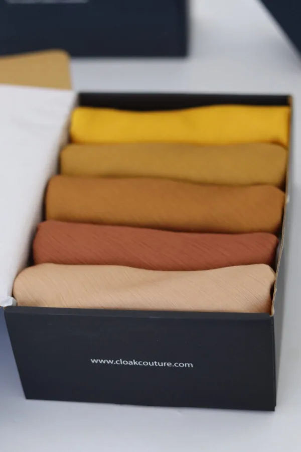 Golden Hour Muna Satin Party Box (Set of 5) - Image 2