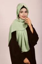 Apple Turkish Silk Hijab - Image 2