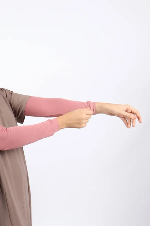 Skin Pink Arm Covers (1 pair) - Image 3