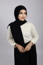 Black Modal Hijab - Image 3