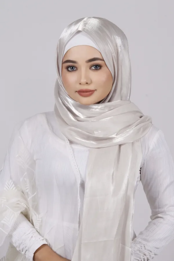 Porcelean Premium Organza Hijab - Image 3