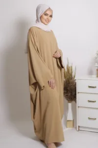 Farasha Kaftan Abaya - Beige