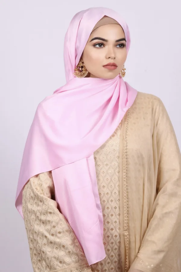Barbie Matte Satin Hijab - Image 1