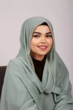 Mermaid Crystal Hijab