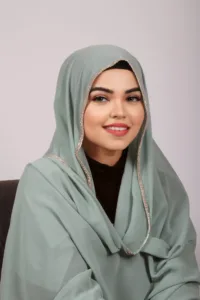 Mermaid Crystal Hijab