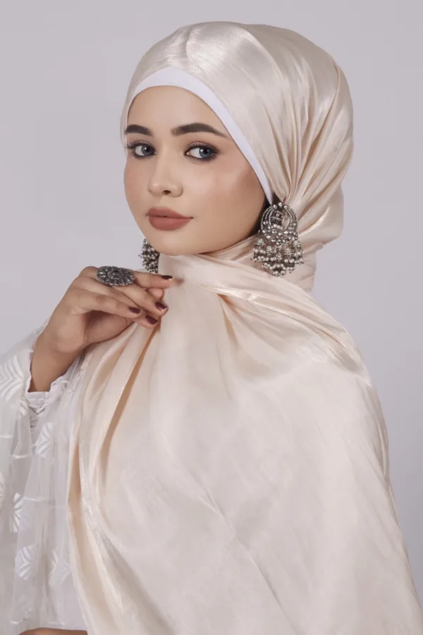 C2DA174C-2F60-4A43-90EF-1469584D8392-1.jpeg Mariegold Premium Organza Hijab - Image 1