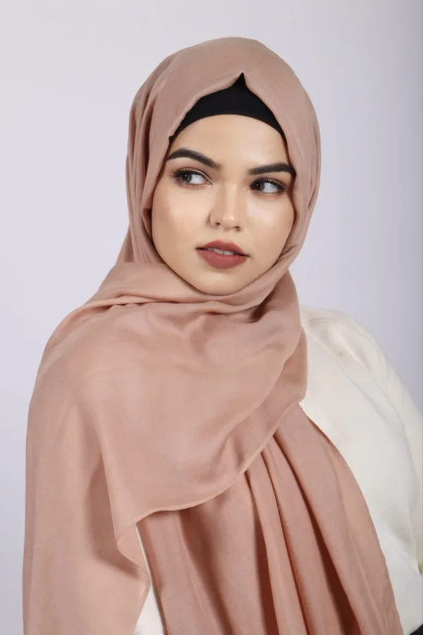 Rose Petal Modal Hijab - Image 2