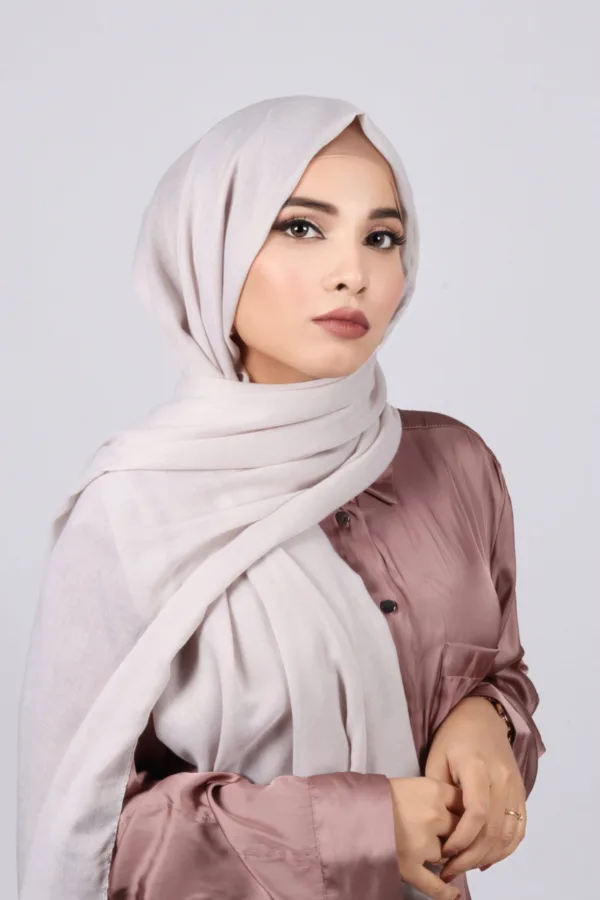 Ash Classic Cotton Hijab - Image 3