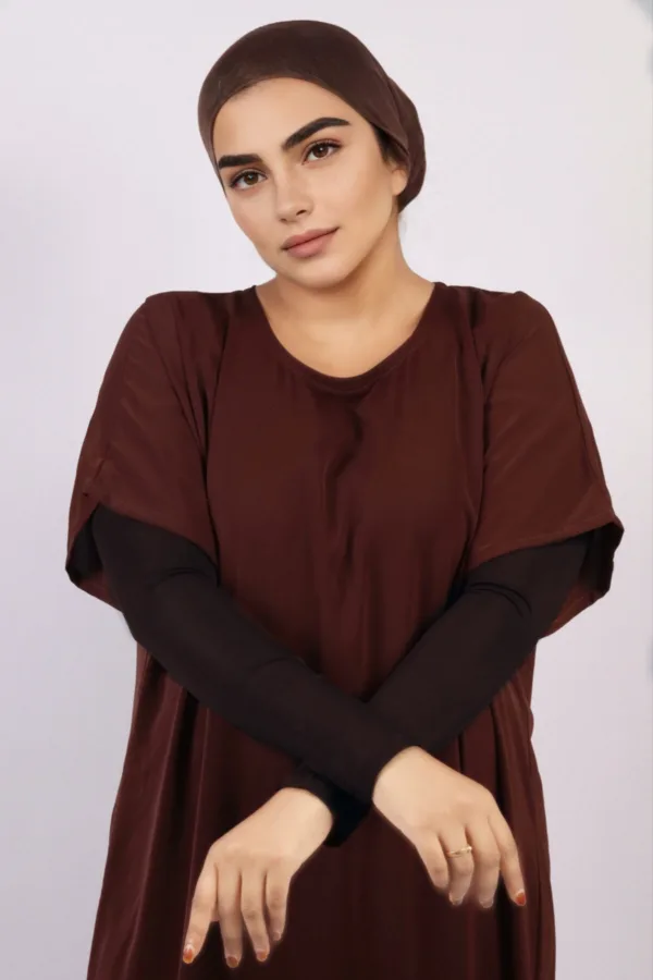 Chocolate Arm Covers (1 pair) - Image 1