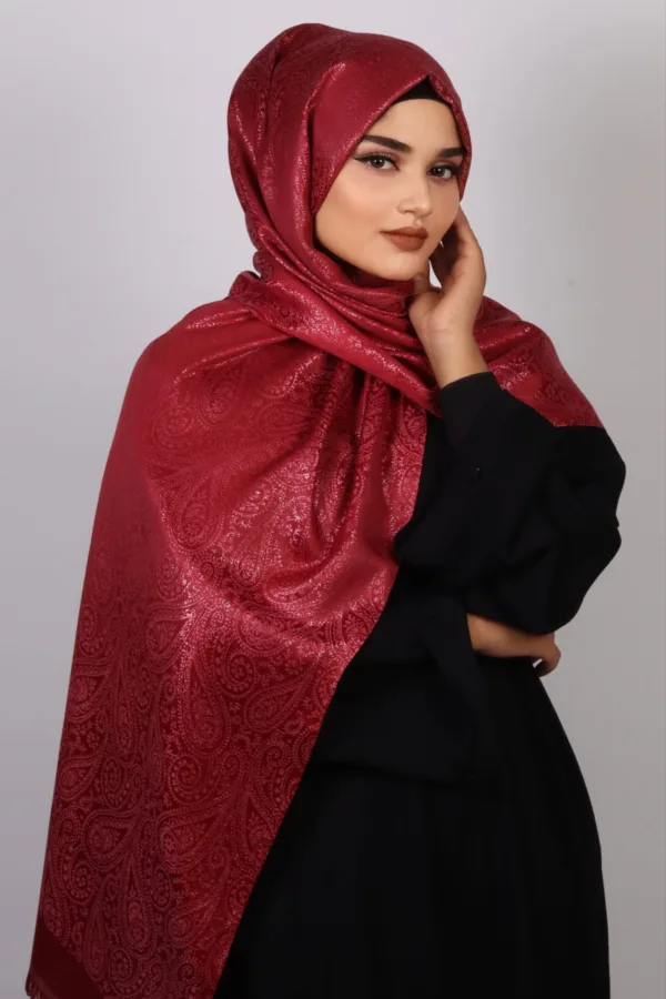 Nur Zari Pashmina Hijab - Image 1