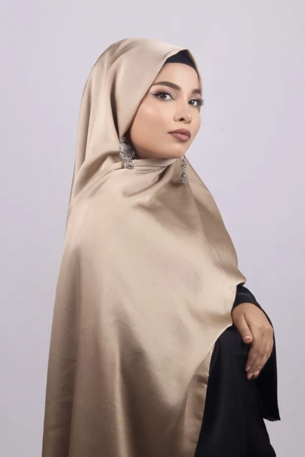 Goldenwood Turkish Silk Hijab - Image 3