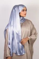 Oris Marble Satin Hijab - Image 3
