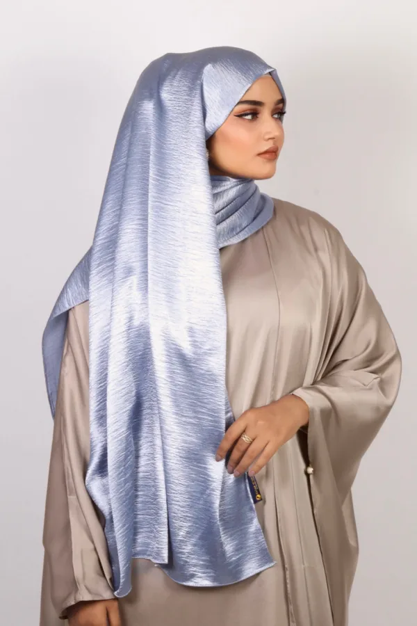 Oris Marble Satin Hijab - Image 3