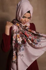 Blossom Floral Premium Viscose Hijab - Image 3