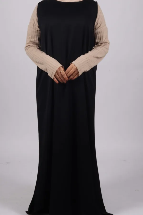 Inner Layering Dress / Slip – Black - Image 1