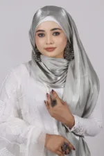 Spring Muse Premium Organza Hijab - Image 3