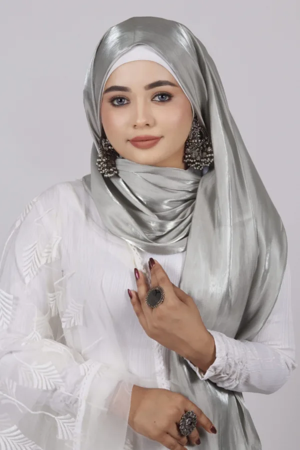 Spring Muse Premium Organza Hijab - Image 3