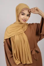 Nude Premium Jersey Hijab - Image 2