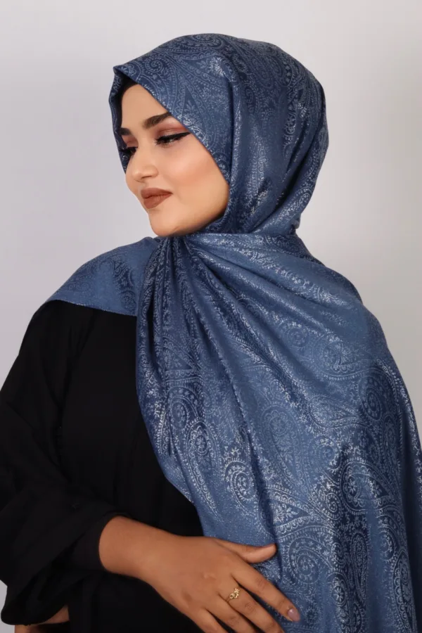 Mariam Zari Pashmina Hijab - Image 2