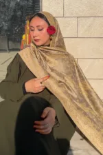 Sunehri Pashmina Hijab - Image 3