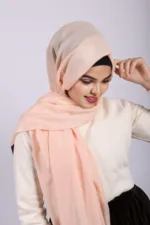 Peach Puff Modal Hijab - Image 2
